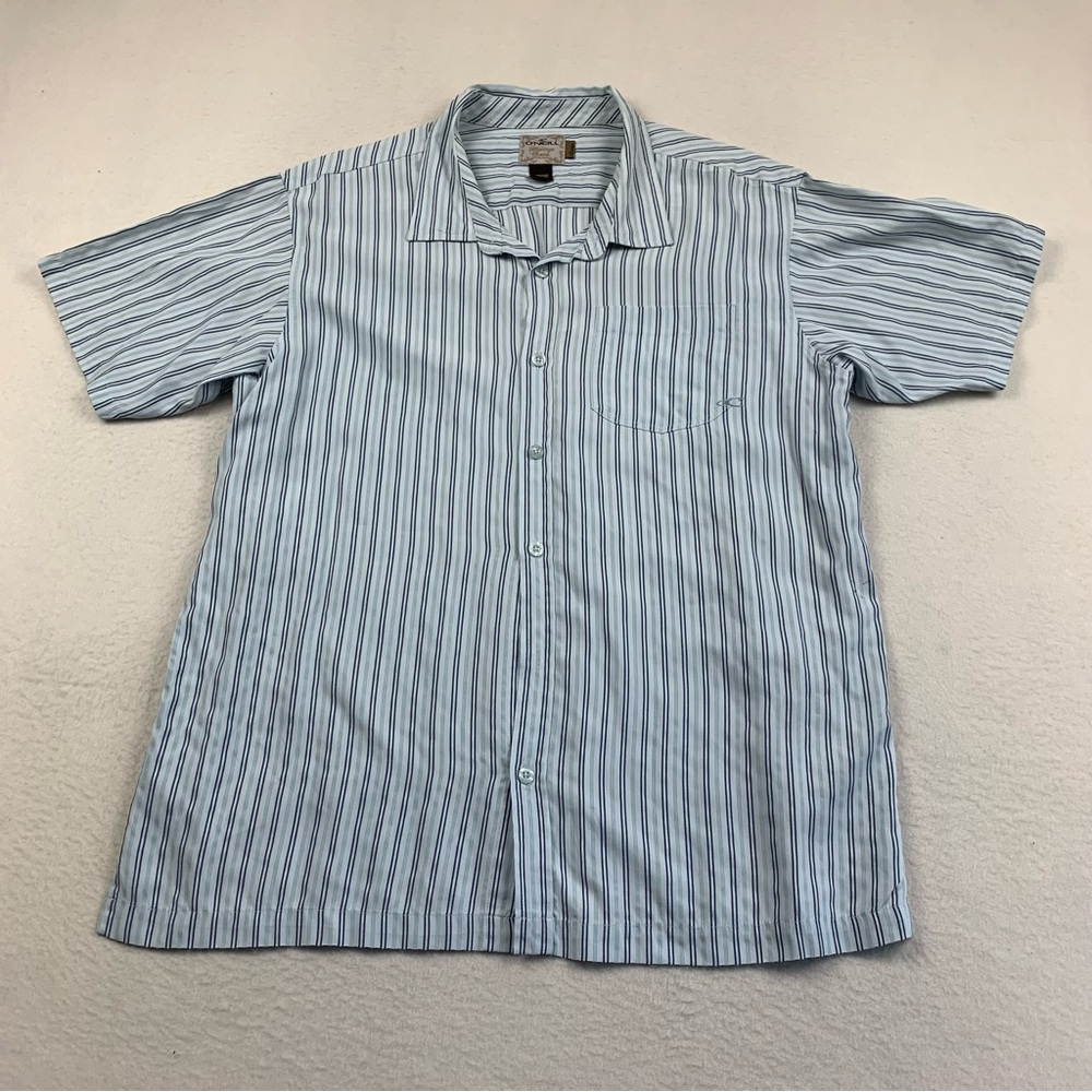 O’neill Heritage Series Shirt Mens Large Button Up One Pocket Street Skate Beach